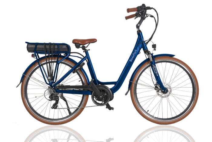 Beaufort Bea elektrische damesfiets blauw