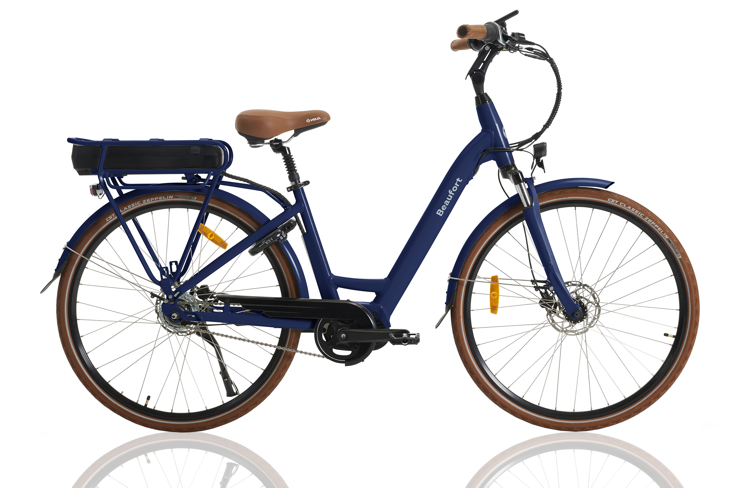 Beaufort Bo elektrische damesfiets blauw