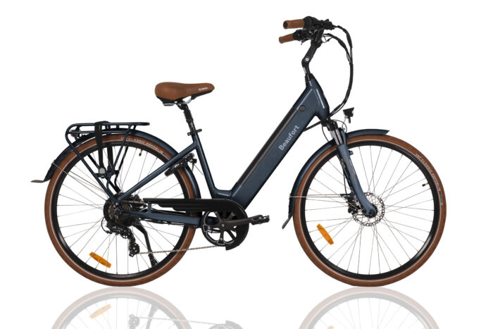 Beaufort Britt elektrische damesfiets grijs