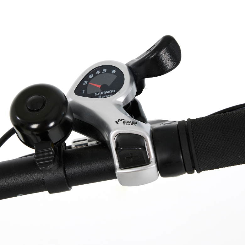 Elektrische vouwfiets Bobbie, 33 cm, 16 inch, 6 sp, grijs - Afbeelding 5