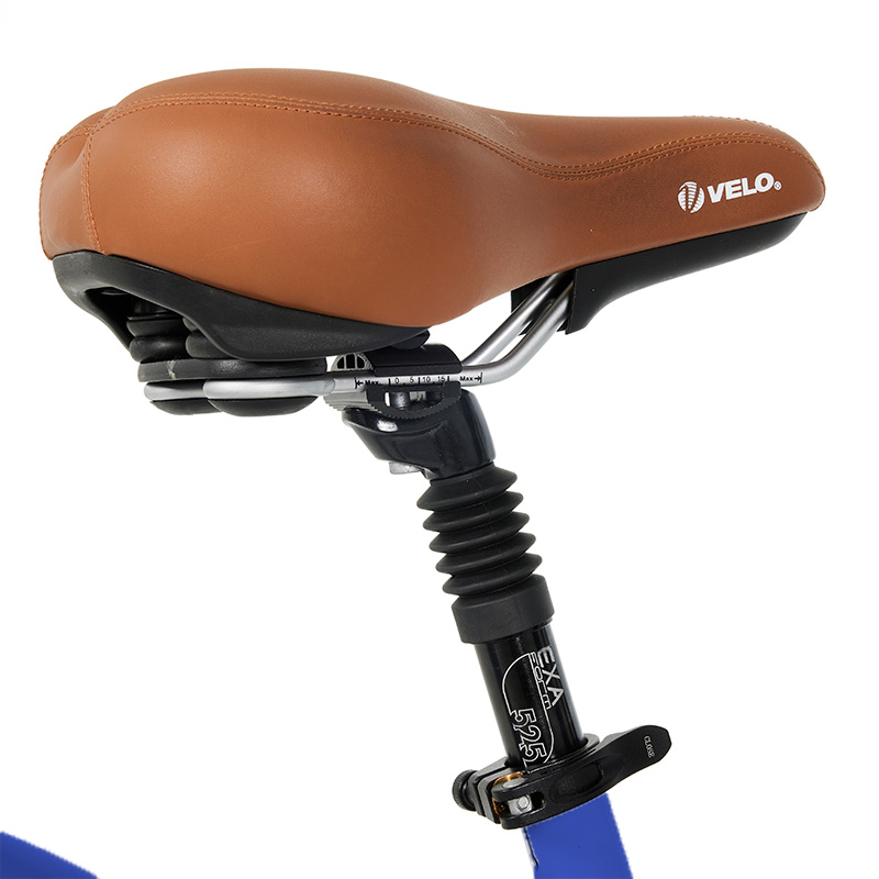 Elektrische damesfiets, Britt, 49 cm, achterwielmotor, 7 sp, blauw - Afbeelding 7