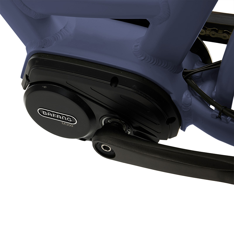 Elektrische herenfiets, Bo, 49 cm, middenmotor, 8 sp, grijs - Afbeelding 4