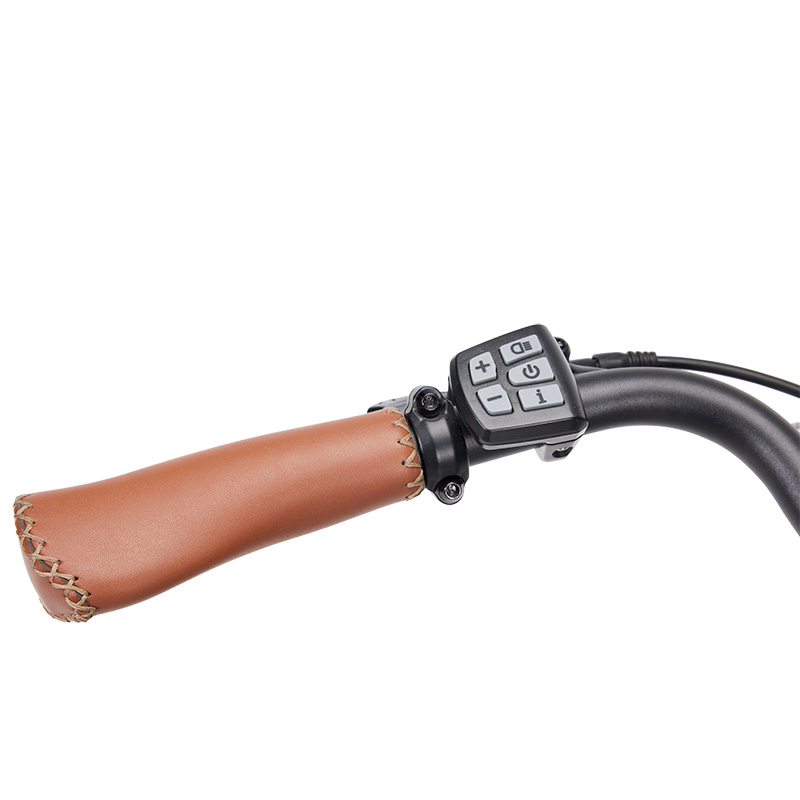 Elektrische damesfiets, Bea, 44 cm, middenmotor, 7sp, blauw - Afbeelding 4