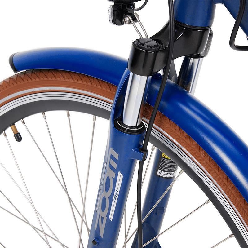 Elektrische damesfiets, Bea, 44 cm, middenmotor, 7sp, blauw - Afbeelding 10