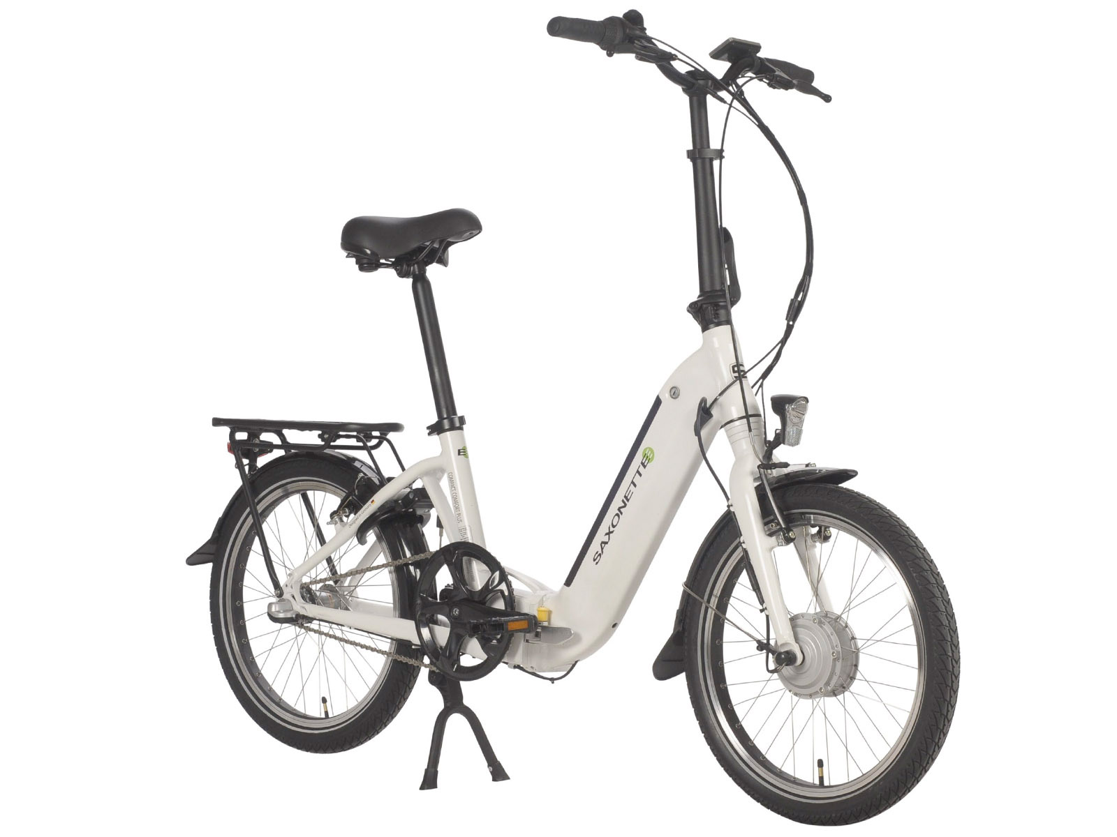 Elektrische vouwfiets, Compact Comfort Plus, Nexus 3, wit - Afbeelding 2