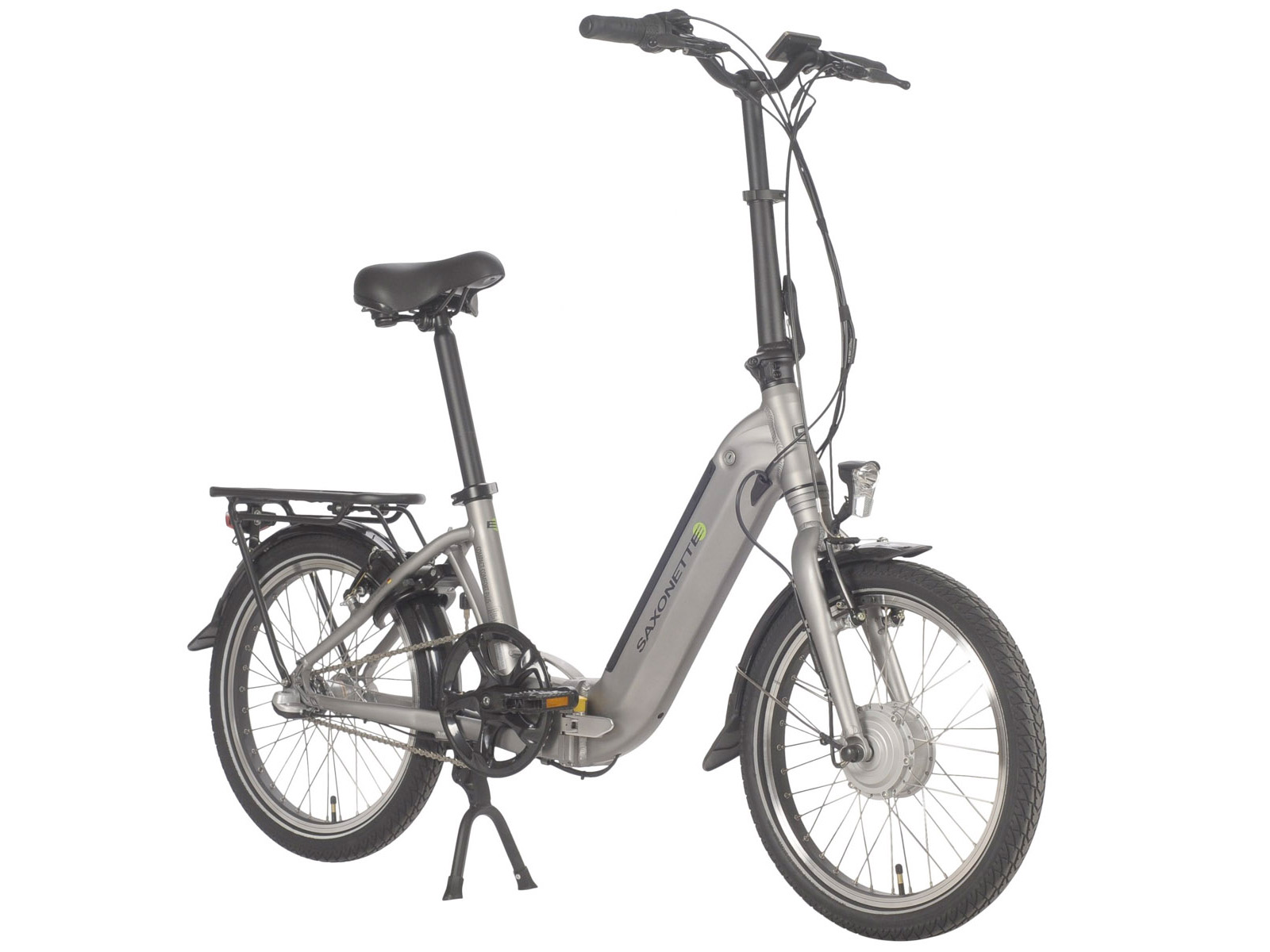 Elektrische vouwfiets, Compact Comfort Plus, Nexus 3, zilver - Afbeelding 2