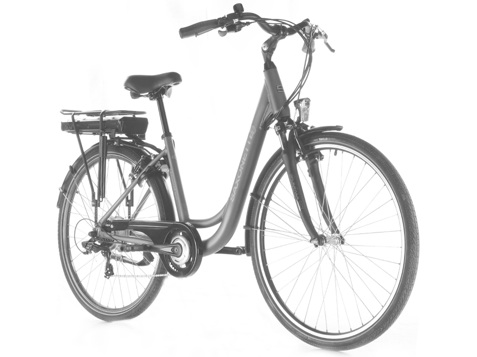 Elektrische damesfiets Advanced Sport, 45cm, 7 sp, zilver - Afbeelding 2