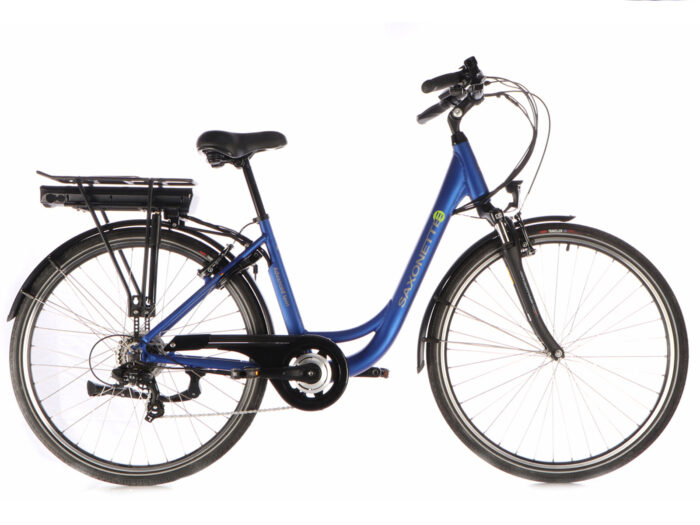Saxonette Advanced Sport 7sp blauw ebike