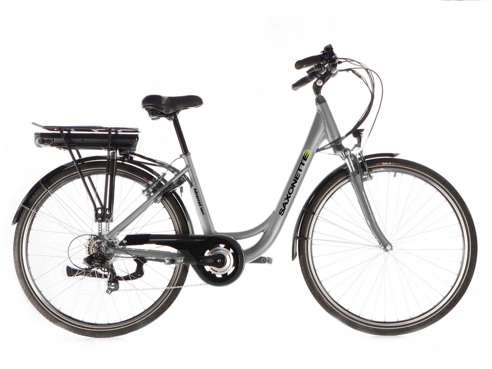 Saxonette Advanced Sport 7sp zilver ebike
