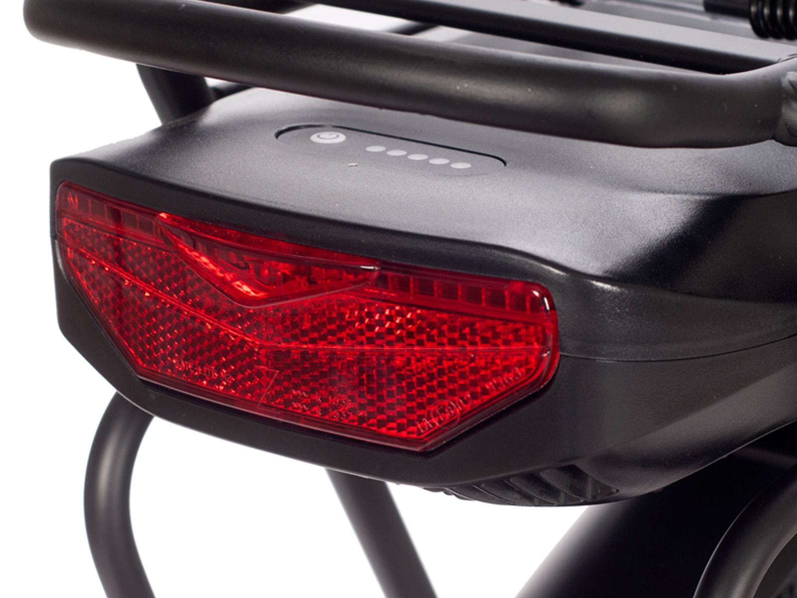 Elektrische damesfiets City Plus, 50cm, Nexus7, rood - Afbeelding 4