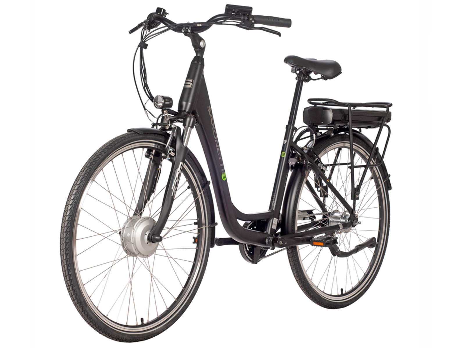 Elektrische damesfiets City Plus, 45cm, Nexus7, zwart - Afbeelding 3