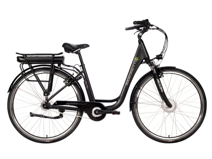 Saxonette City Plus ebike zwart