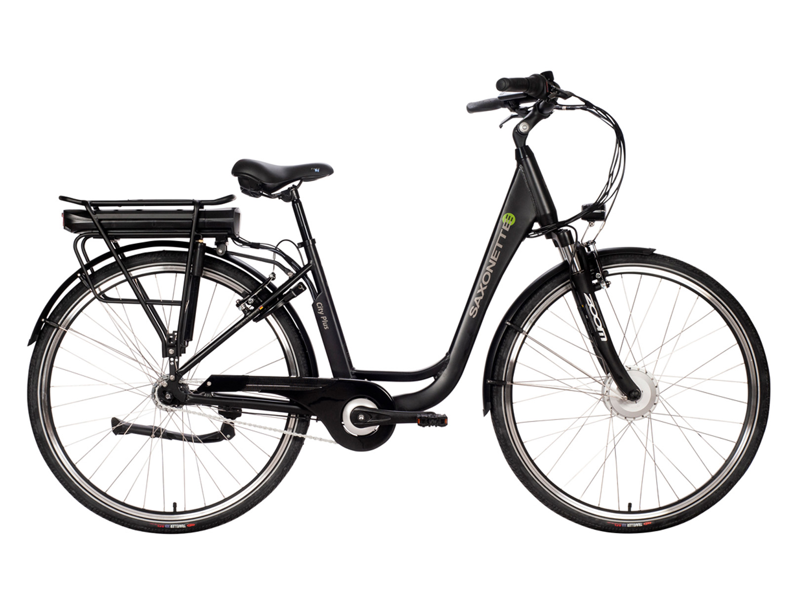 Saxonette City Plus ebike zwart