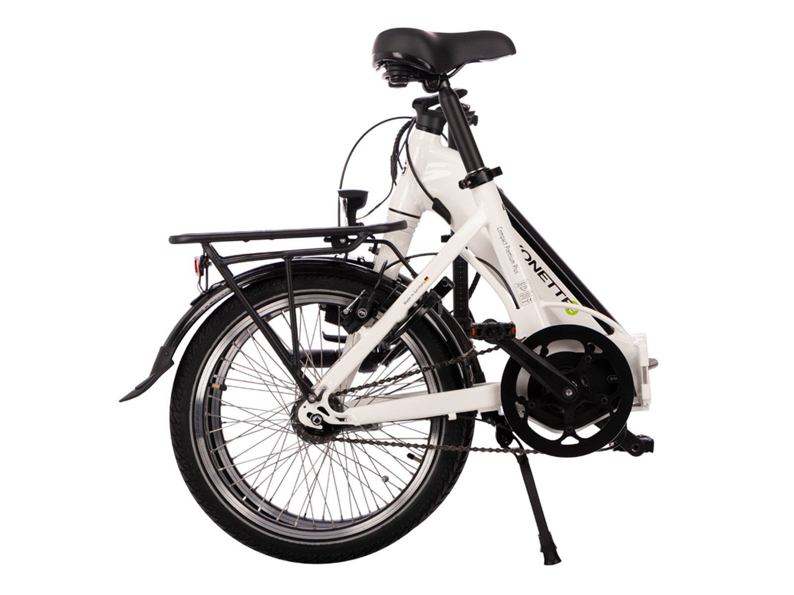 Vouw e-bike, Compact Premium Plus, midmotor, Nexus7, wit - Afbeelding 3