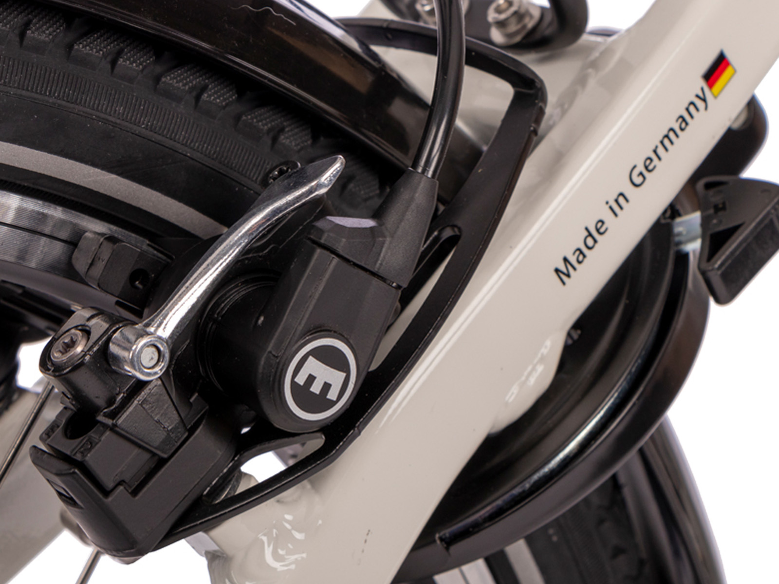 Vouw e-bike, Compact Premium Plus, midmotor, Nexus7, wit - Afbeelding 5