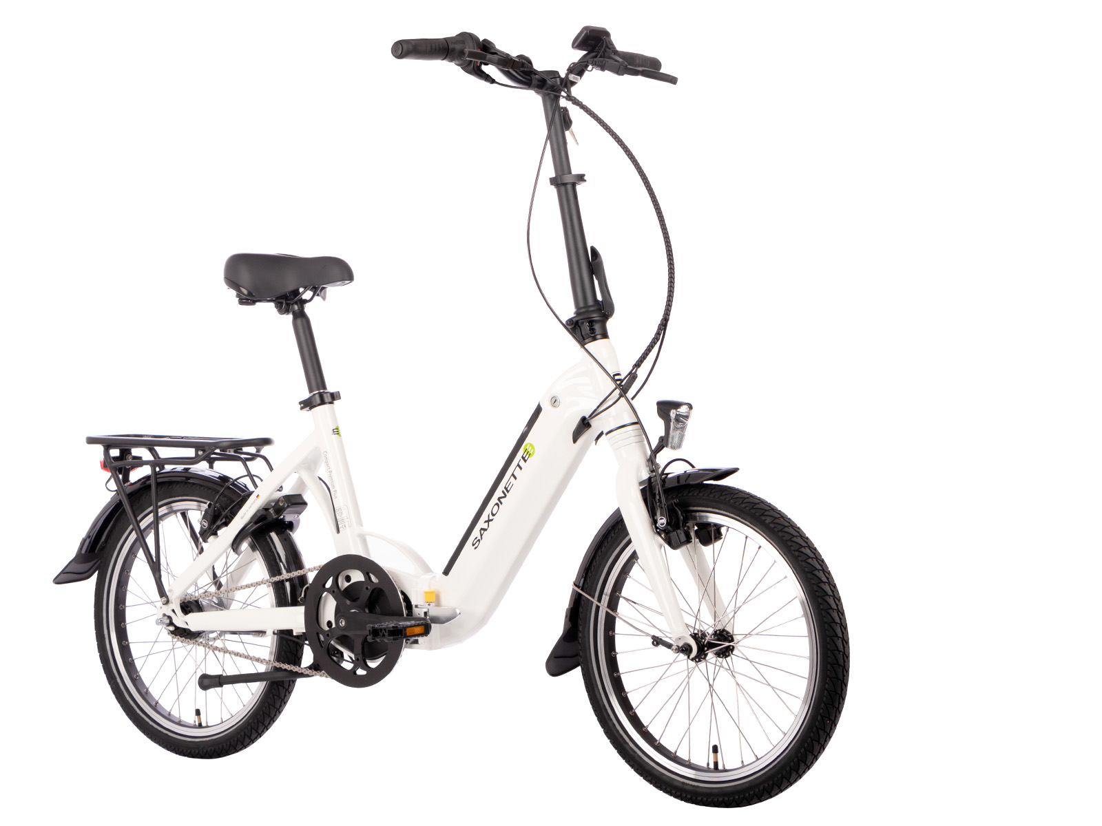 Vouw e-bike, Compact Premium Plus, midmotor, Nexus7, wit - Afbeelding 2