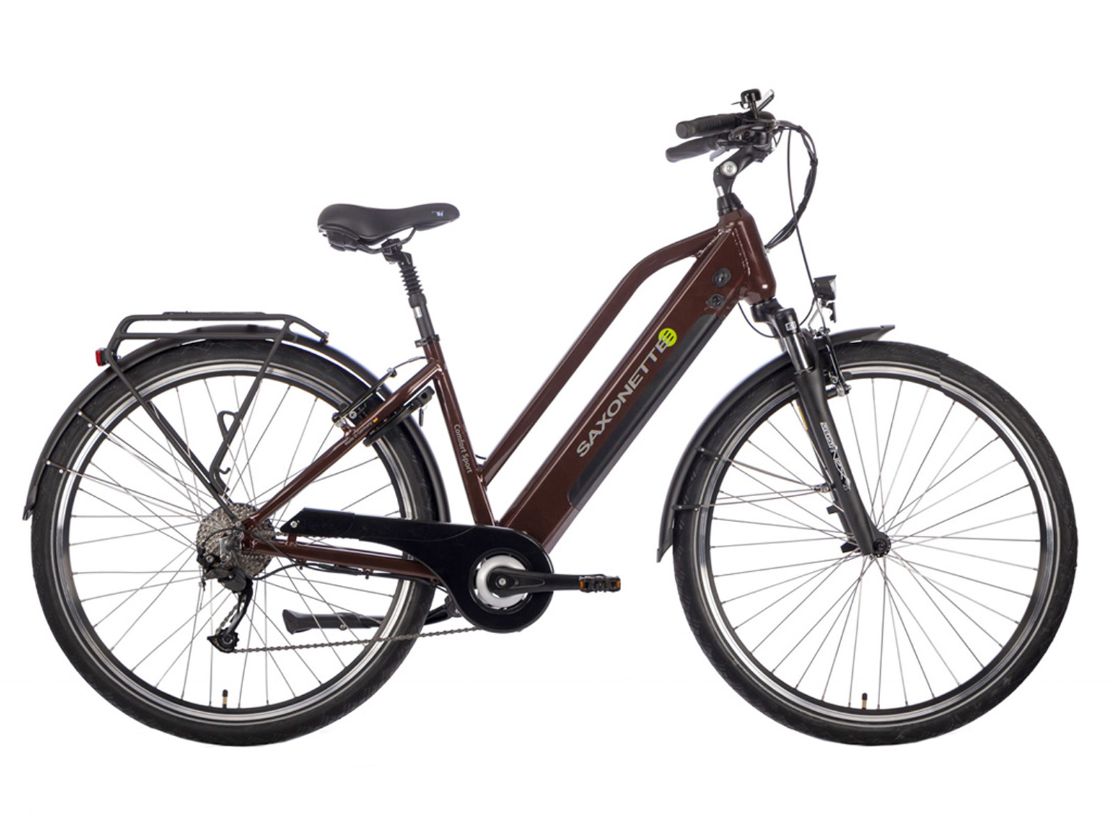 Saxonette Comfort Sport ebike dames rood