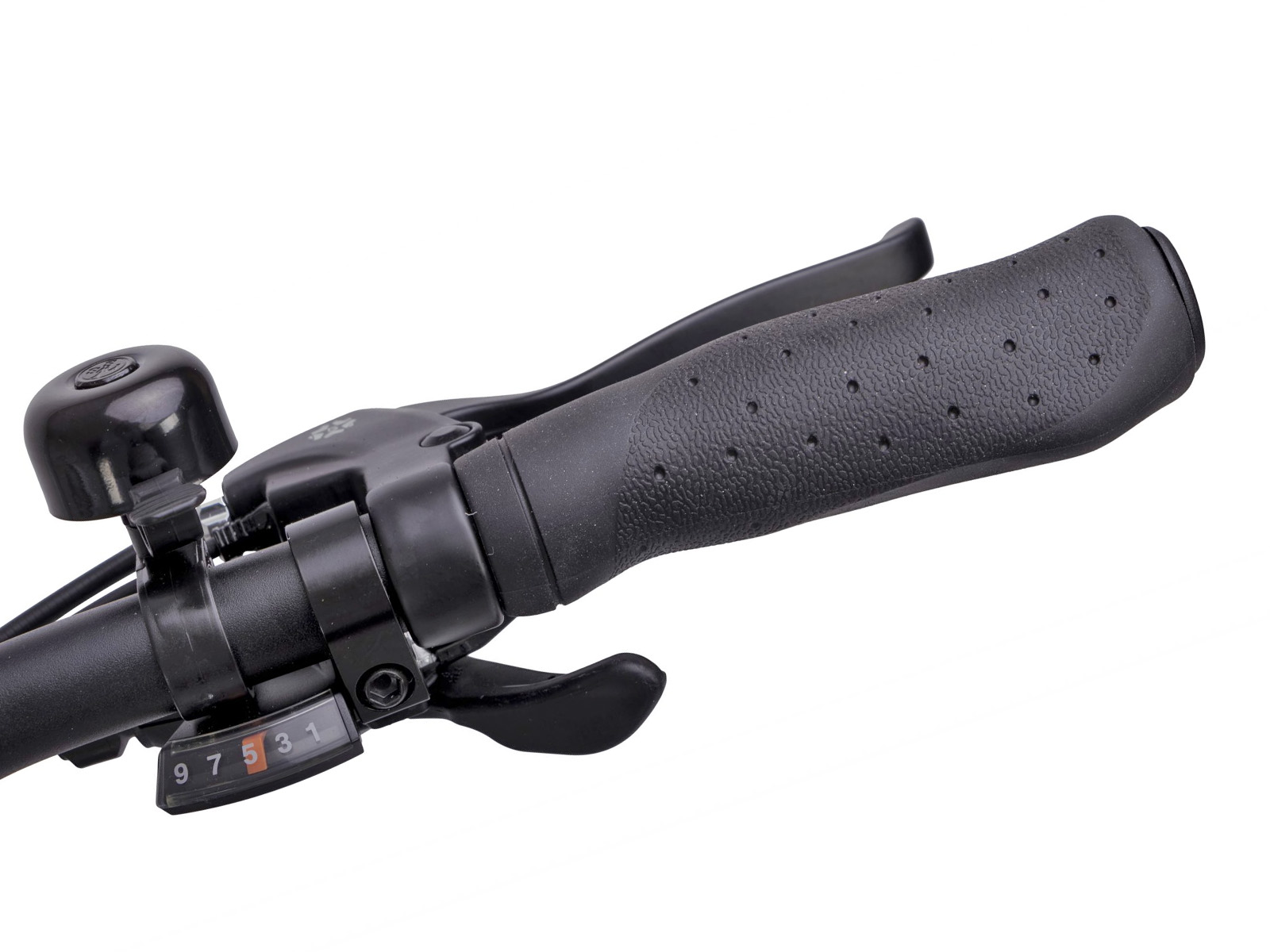 Elektrische damesfiets Comfort Sport, 50cm, 9 sp, rood - Afbeelding 7