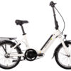 Saxonette Compact Premium Plus ebike vouwfiets midmotor wit