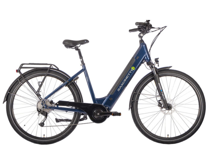 Saxonette deluxe sport middenmotor blauw