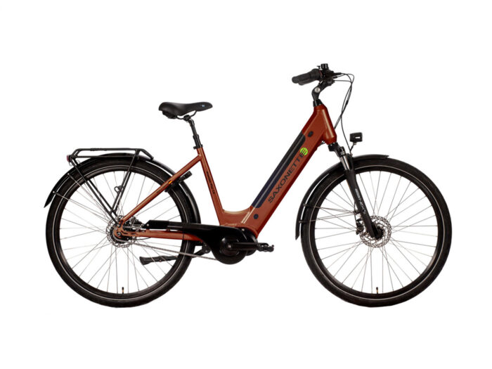 Saxonette Premium Plus ebike bordeaux