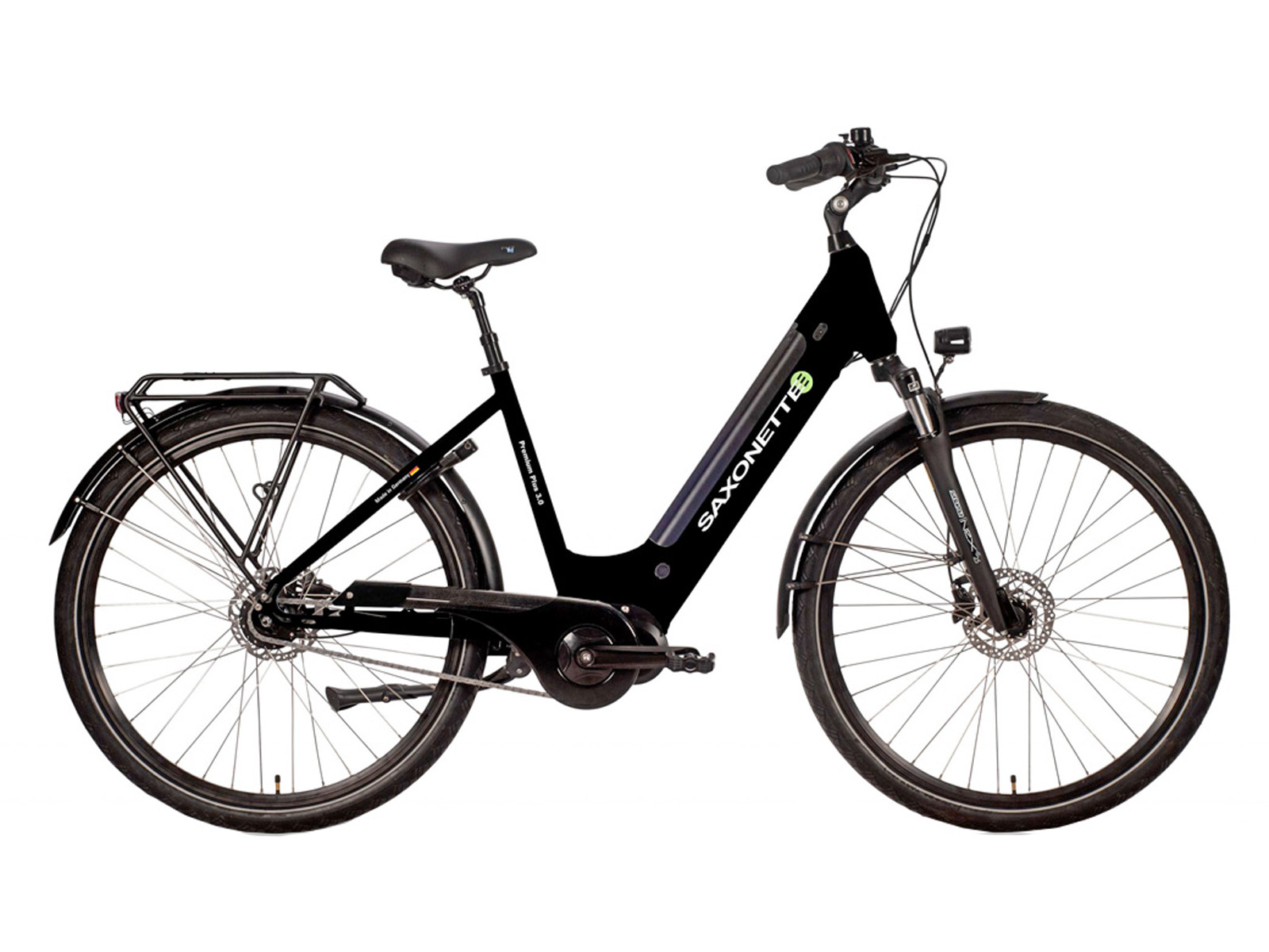 Saxonette Premium Plus ebike zwart