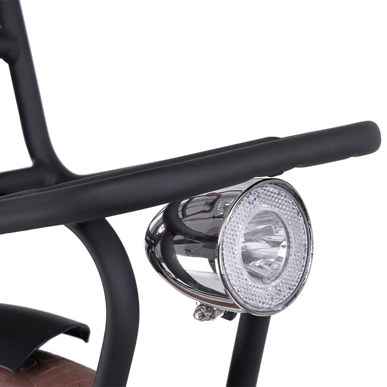 Elektrische damesfiets, transport, Rosendaal 3, 50 cm, Nxs 7, 15.6 Ah zwart - Afbeelding 8