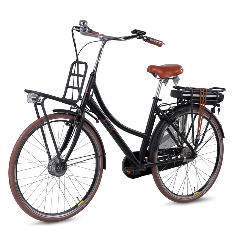 Elektrische damesfiets, transport, Rosendaal 3, 50 cm, Nxs 7, 15.6 Ah zwart - Afbeelding 3