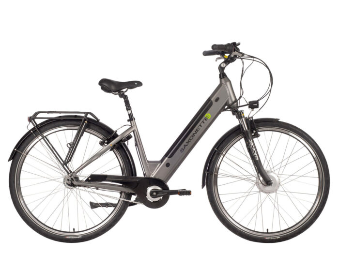 Saxonette Comfort Plus 4.0 ebike zilver