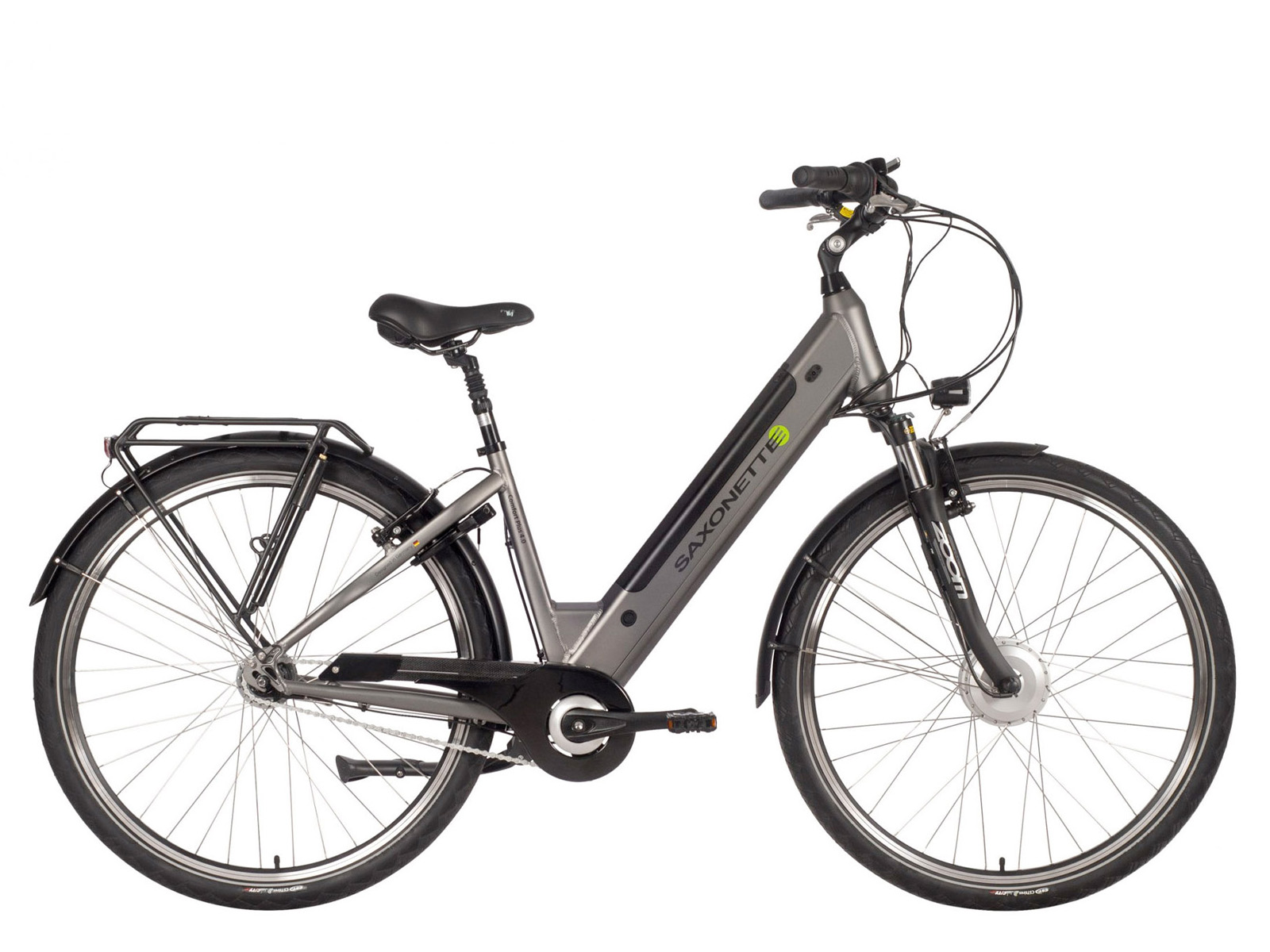 Saxonette Comfort Plus 4.0 ebike zilver