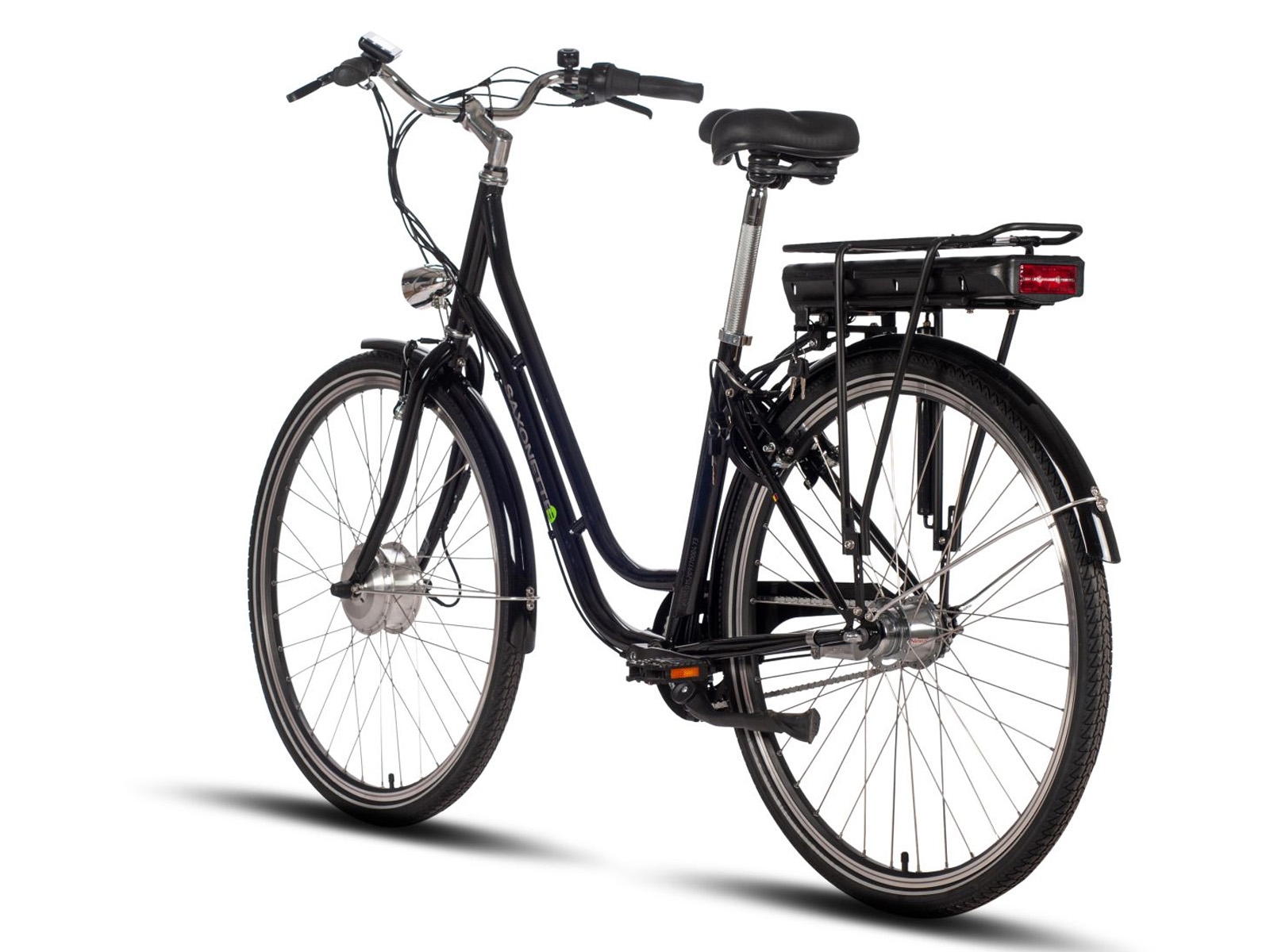 Elektrische damesfiets Fashion Plus 2.0 45cm Nexus 7 zwart - Afbeelding 3