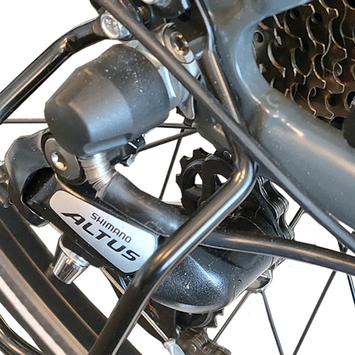 Le Bonheur elektrische damesfiets 13Ah 7sp 28 inch zwart - Afbeelding 2