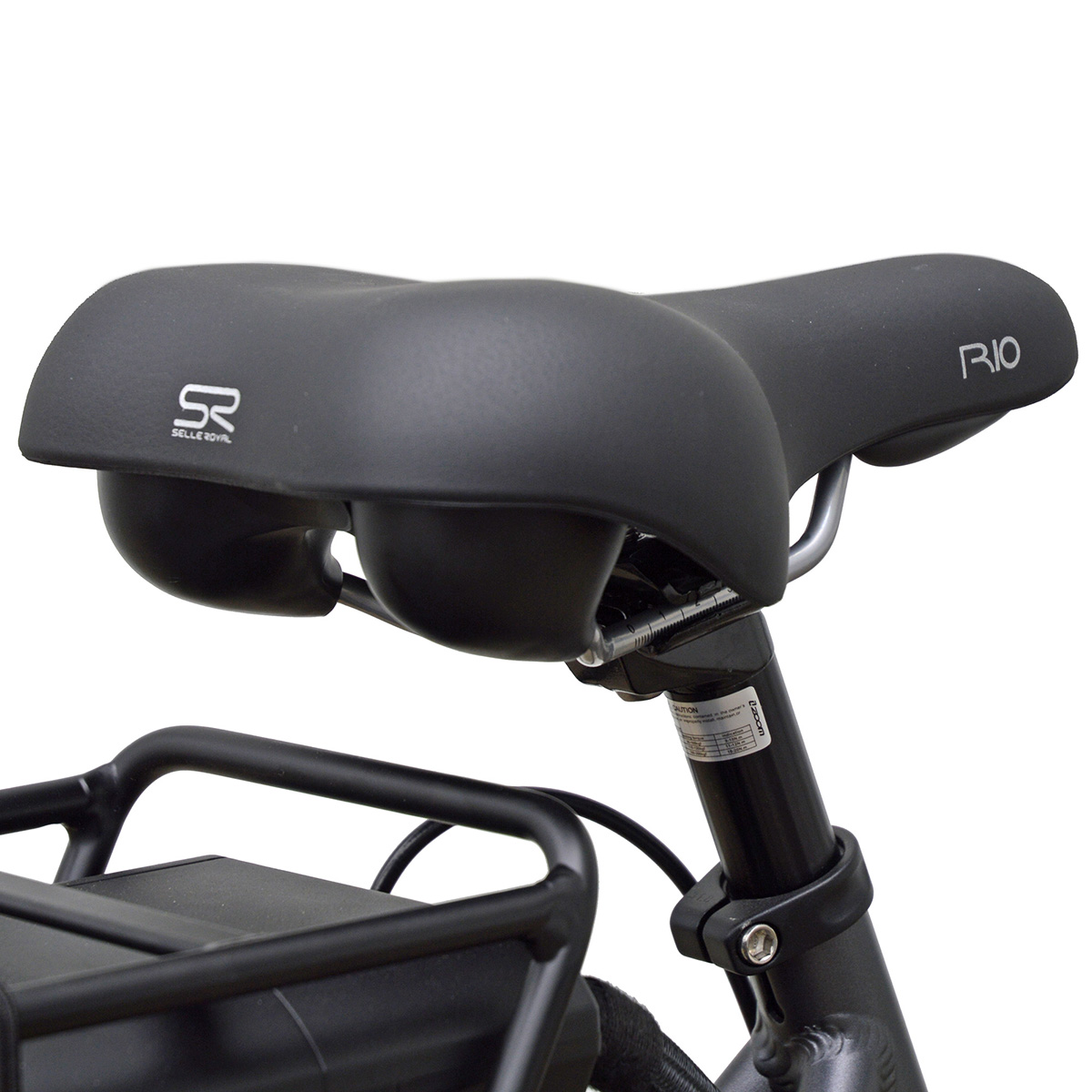 Le Bonheur elektrische damesfiets 13Ah 7sp 28 inch zwart - Afbeelding 5