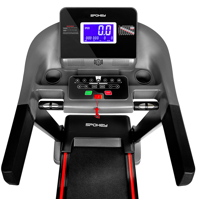 Elektrische loopband Spokey Magnus, 20 km/uur, instelbare helling, speaker, inklapbaar - Afbeelding 3