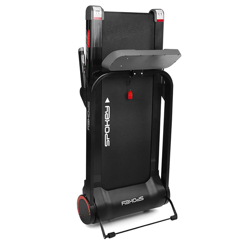 Elektrische loopband Spokey Movena, 18 km/uur, instelbare helling, speakers, inklapbaar - Afbeelding 5