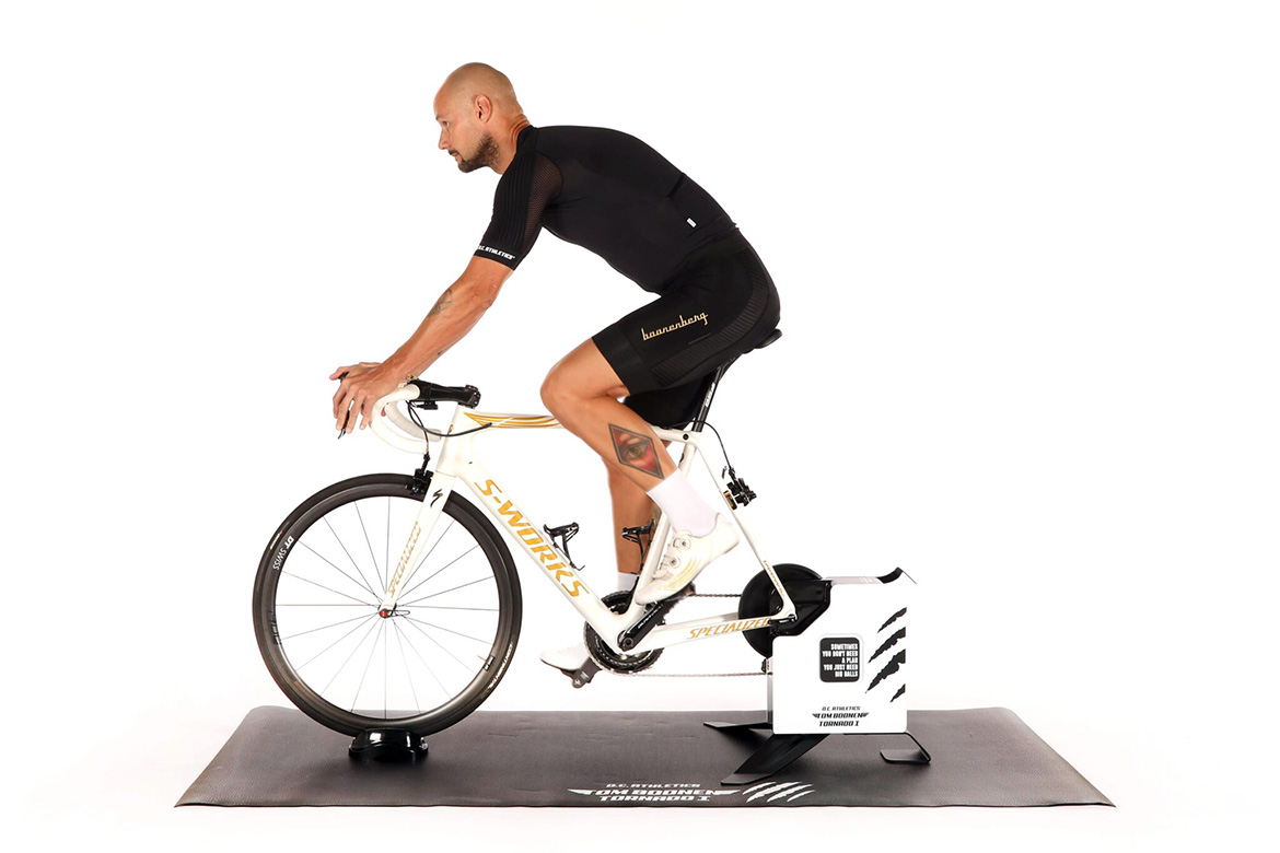 Tornado 1 fietstrainer Tom Boonen