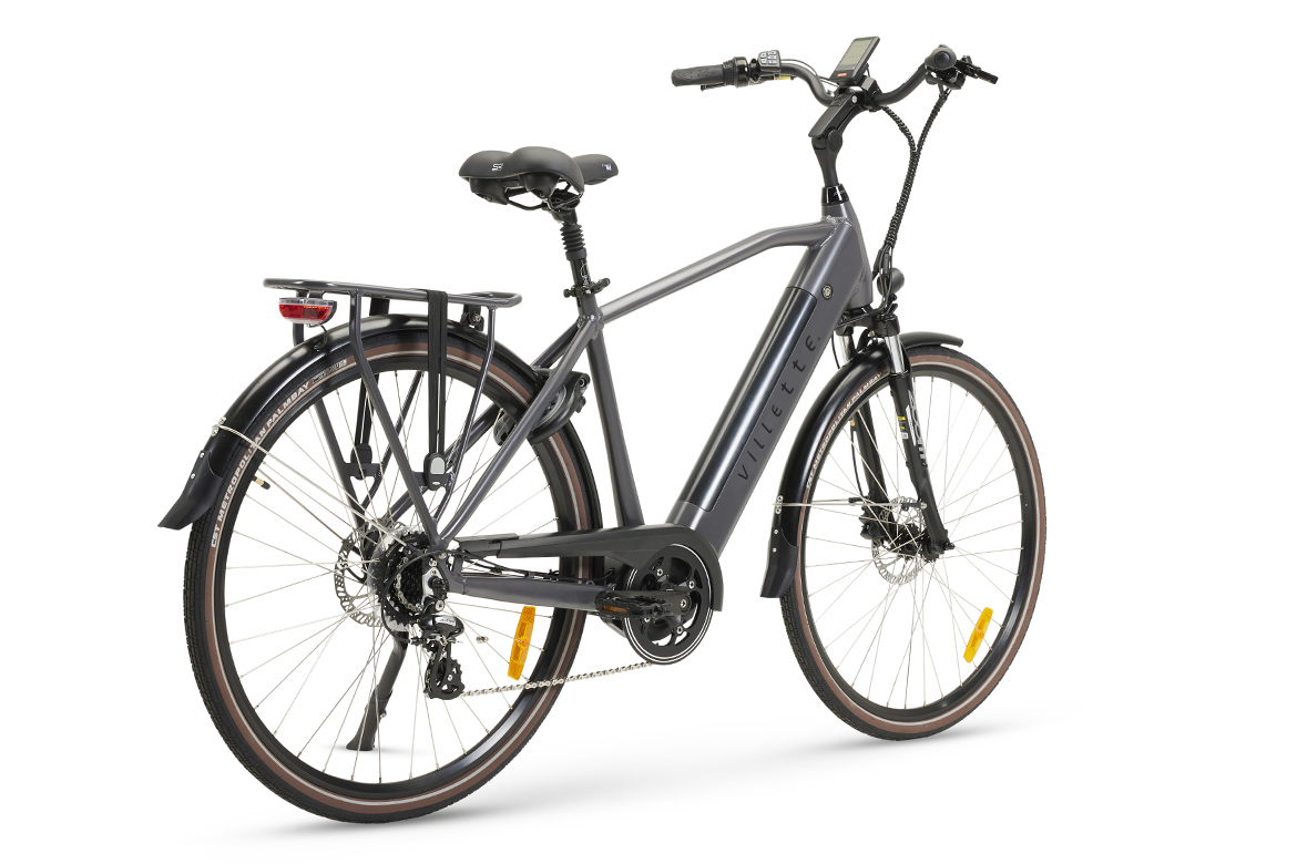 Villette Commuter elektrische herenfiets, middenmotor, 8 sp, 51 cm - Afbeelding 3