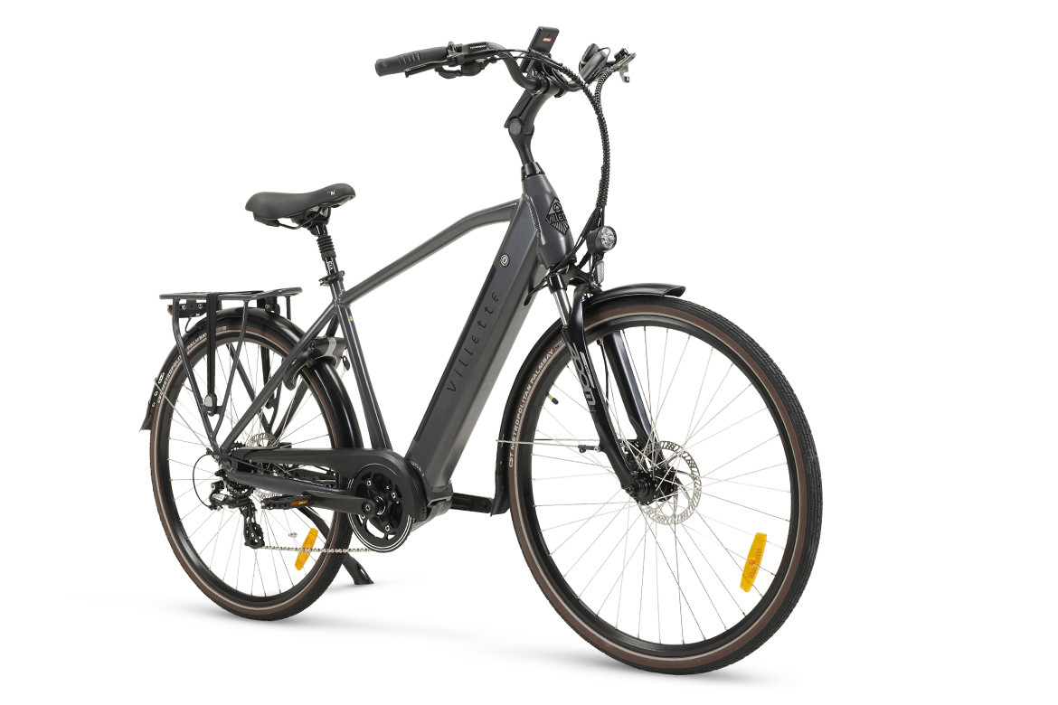 Villette Commuter elektrische herenfiets, middenmotor, 8 sp, 51 cm - Afbeelding 2
