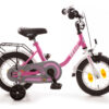 Bibi 12 inch kinderfietsje roze