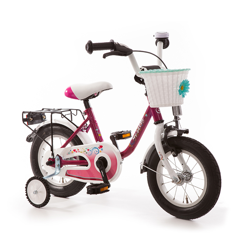 Bachtenkirch My Dream, kinderfiets, 12 inch, paars en wit - Afbeelding 2