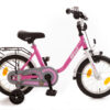 Bibi 14 inch kinderfietsje roze
