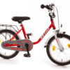 Bibi 16 inch kinderfietsje rood