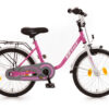 Bibi 18 inch kinderfietsje roze