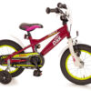 Little Dax 14 inch kinderfietsje paars