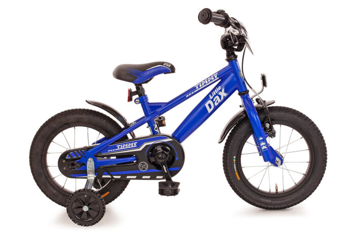 Little Dax 14 inch kinderfietsje blauw