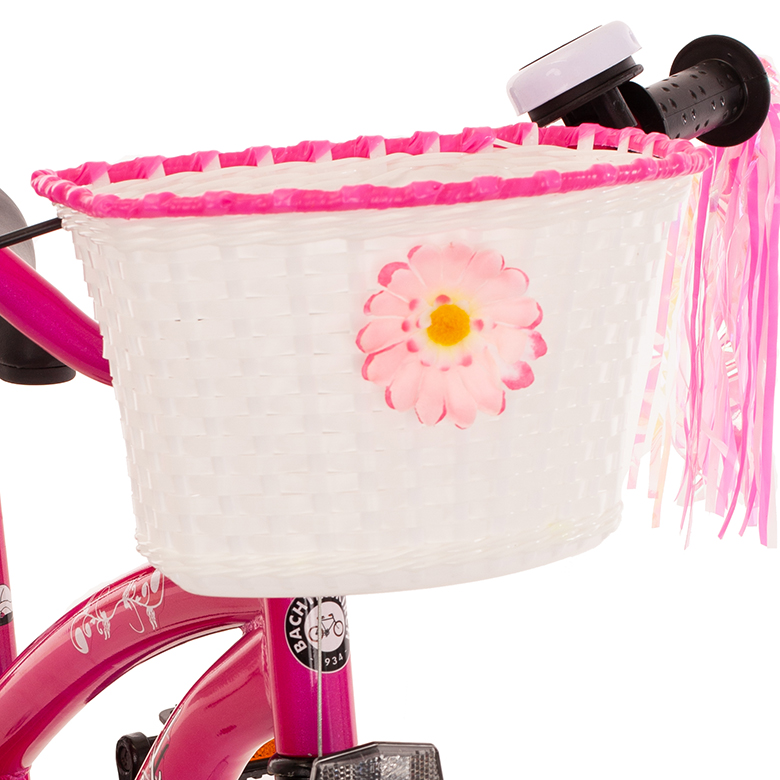 Bachtenkirch Dream Cat, kinderfiets, 12 inch, paars en wit - Afbeelding 5