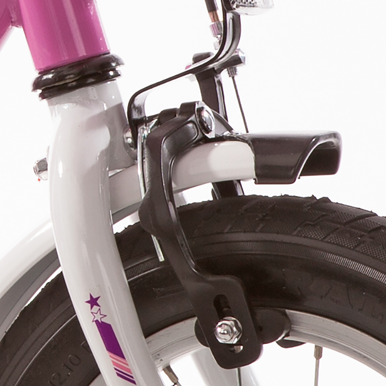 Bachtenkirch My Bonnie, kinderfiets, 14 inch, roze en wit - Afbeelding 3