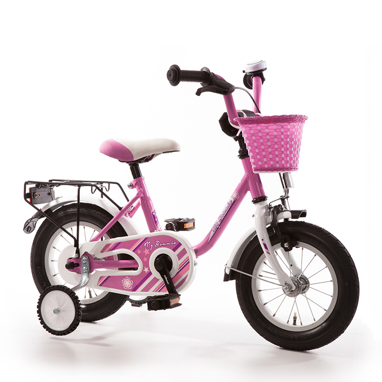 Bachtenkirch My Bonnie, kinderfiets, 14 inch, roze en wit - Afbeelding 2