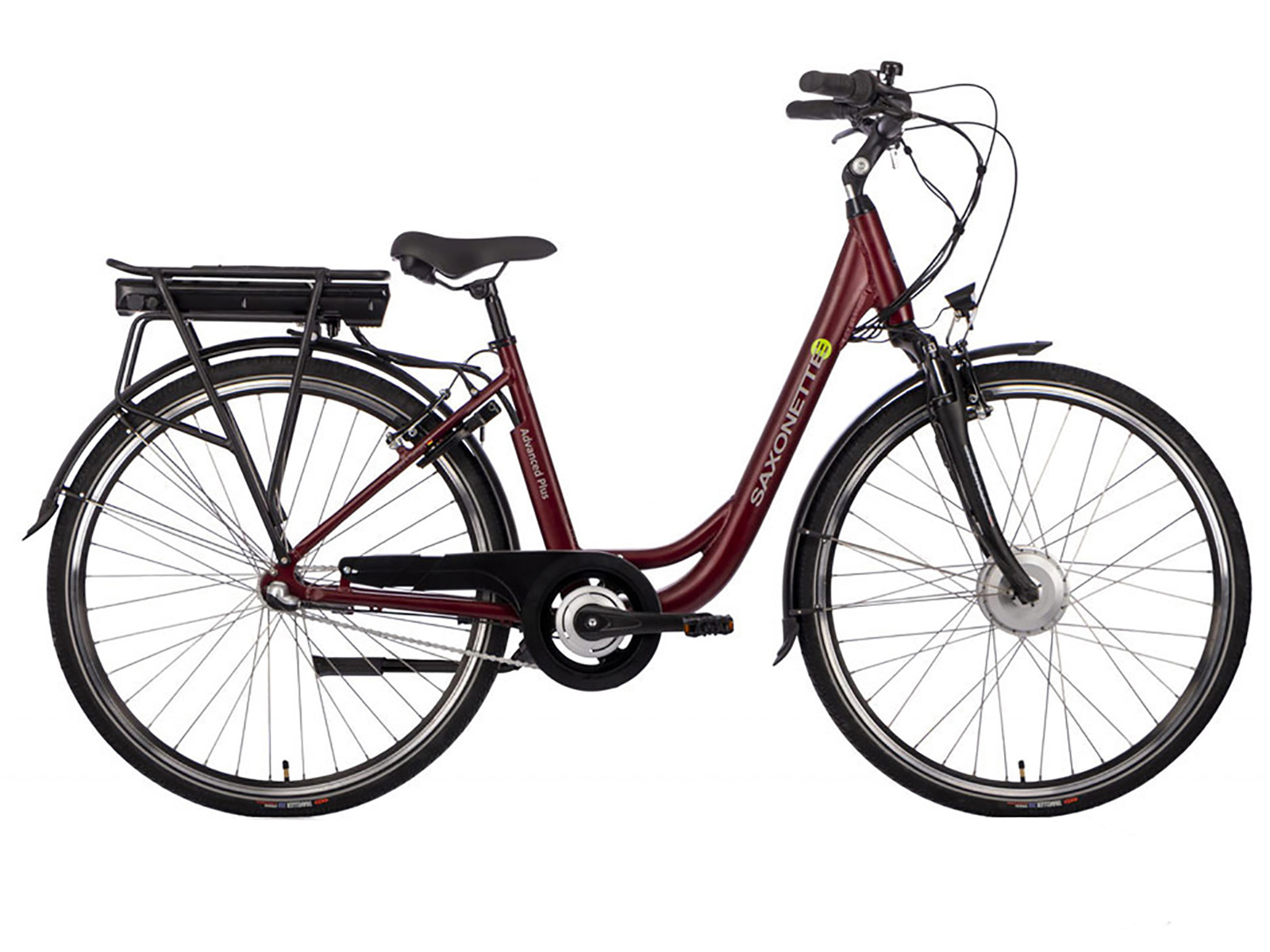 Saxonette Advanced Plus rood nexus 3 ebike
