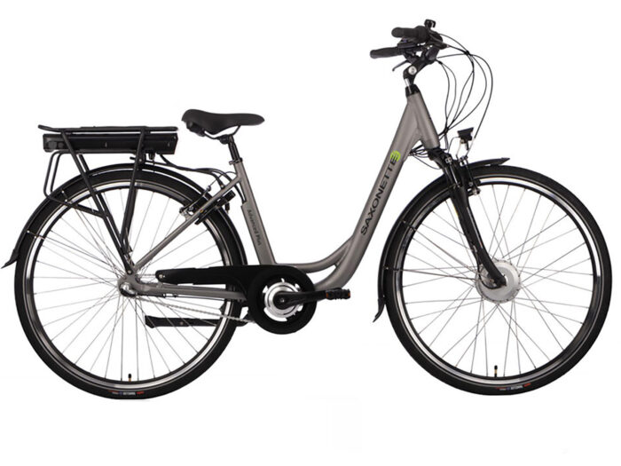 Saxonette Advanced Plus zilver nexus 3 ebike